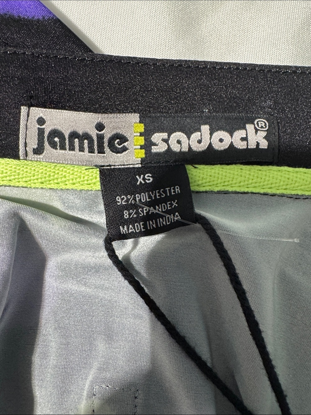 NWT Jamie Sadock Sunsense SPF 50 Golf Top XS 1/4 Zip Cooltrex UV Protection - Picture 3 of 13